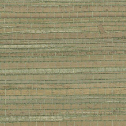 Genuine Grasscloth Wallpaper - Olive
