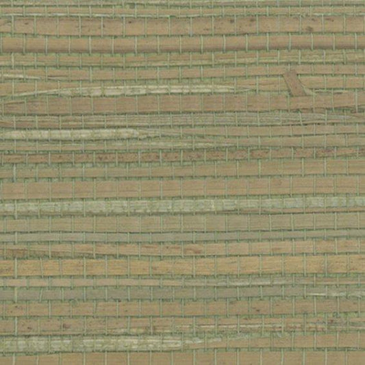 Genuine Grasscloth Wallpaper - Olive