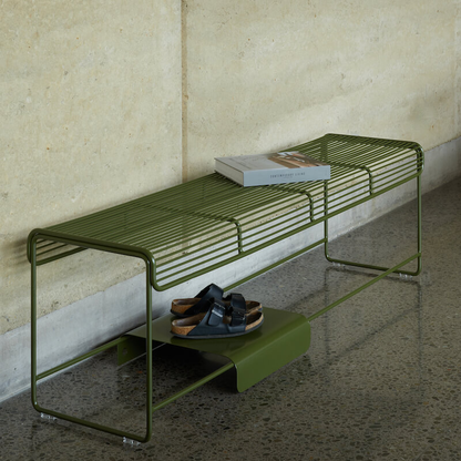 Benmore Stainless Steel Bench Seat - Outdoor