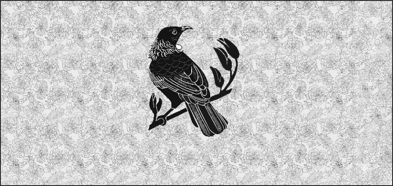 NZ Bird Wallpaper Mural Series