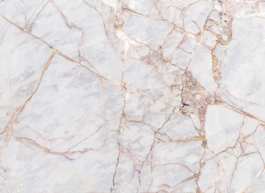 Marble Walls - Custom Sized Wallpaper Mural (per m2) - Gray Light Marble