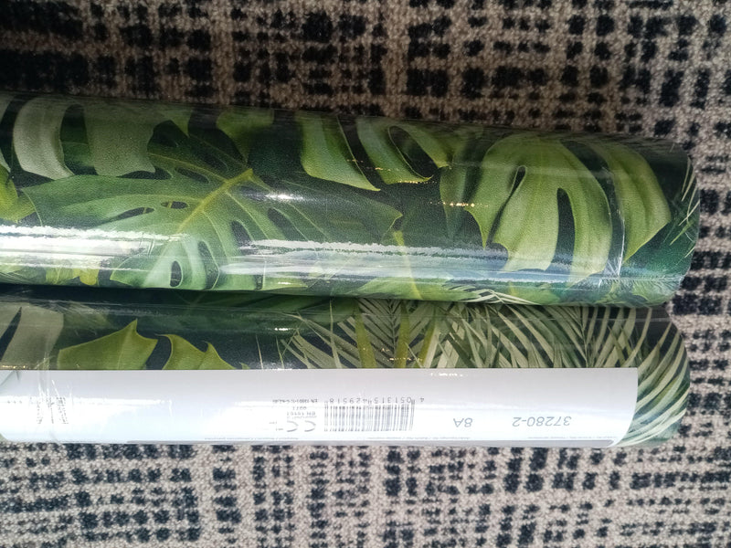 Monstera Jungle Wallpaper - Blue