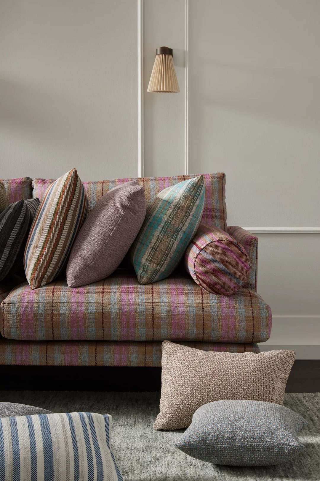 Highlands Upholstery Fabric - Rouge