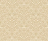 Deco Fan Wallpaper - Gold