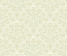 Deco Fan Wallpaper - Green