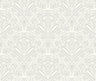 Deco Fan Wallpaper - Grey