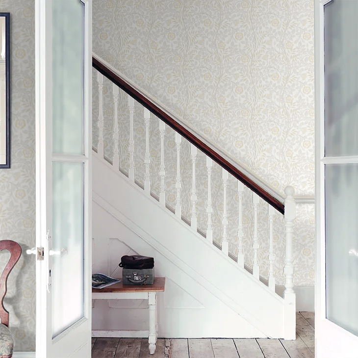 Rosehip Trail Wallpaper - Ohpopsi - Natural Stone