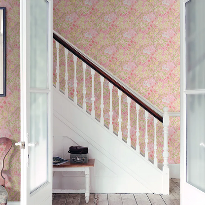 Lily Ogee Wallpaper - Ohpopsi - Rose Pink