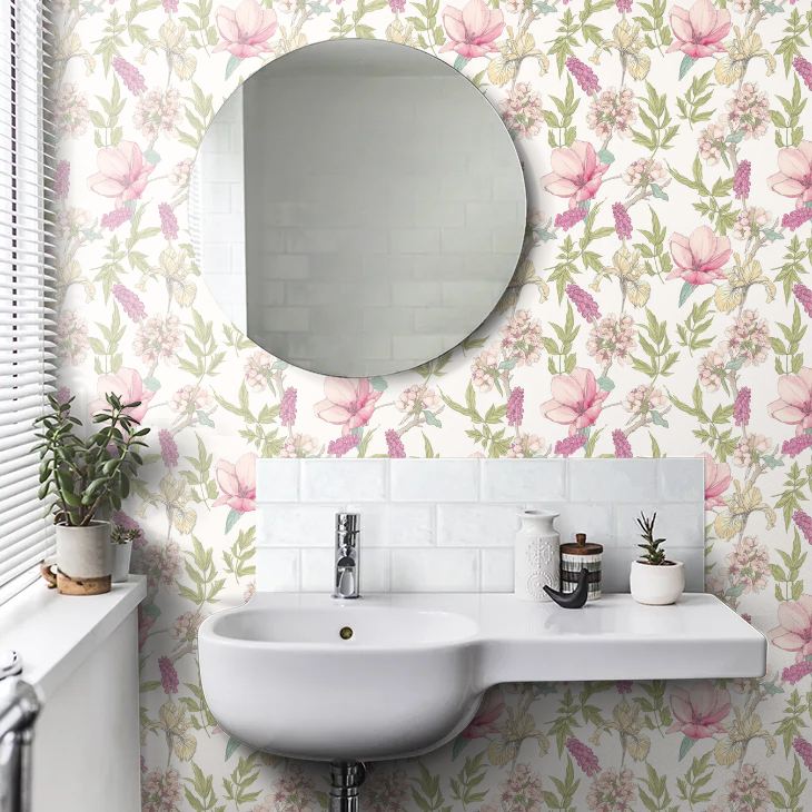Orchid Bloom Wallpaper - Sweet Pea