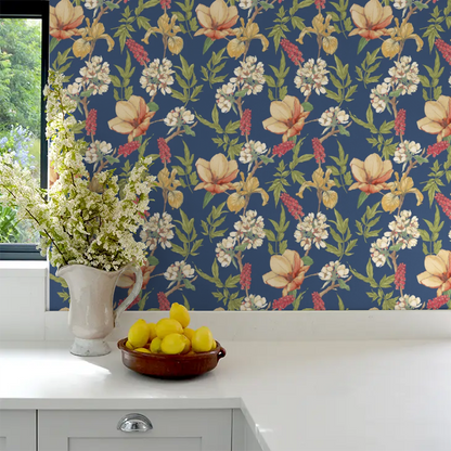 Orchid Bloom Wallpaper - Ginger & Ink