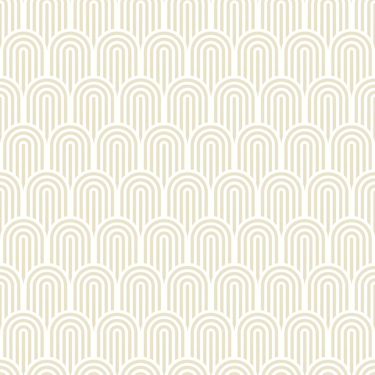 Sample - Retro Arch Wallpaper - Cream