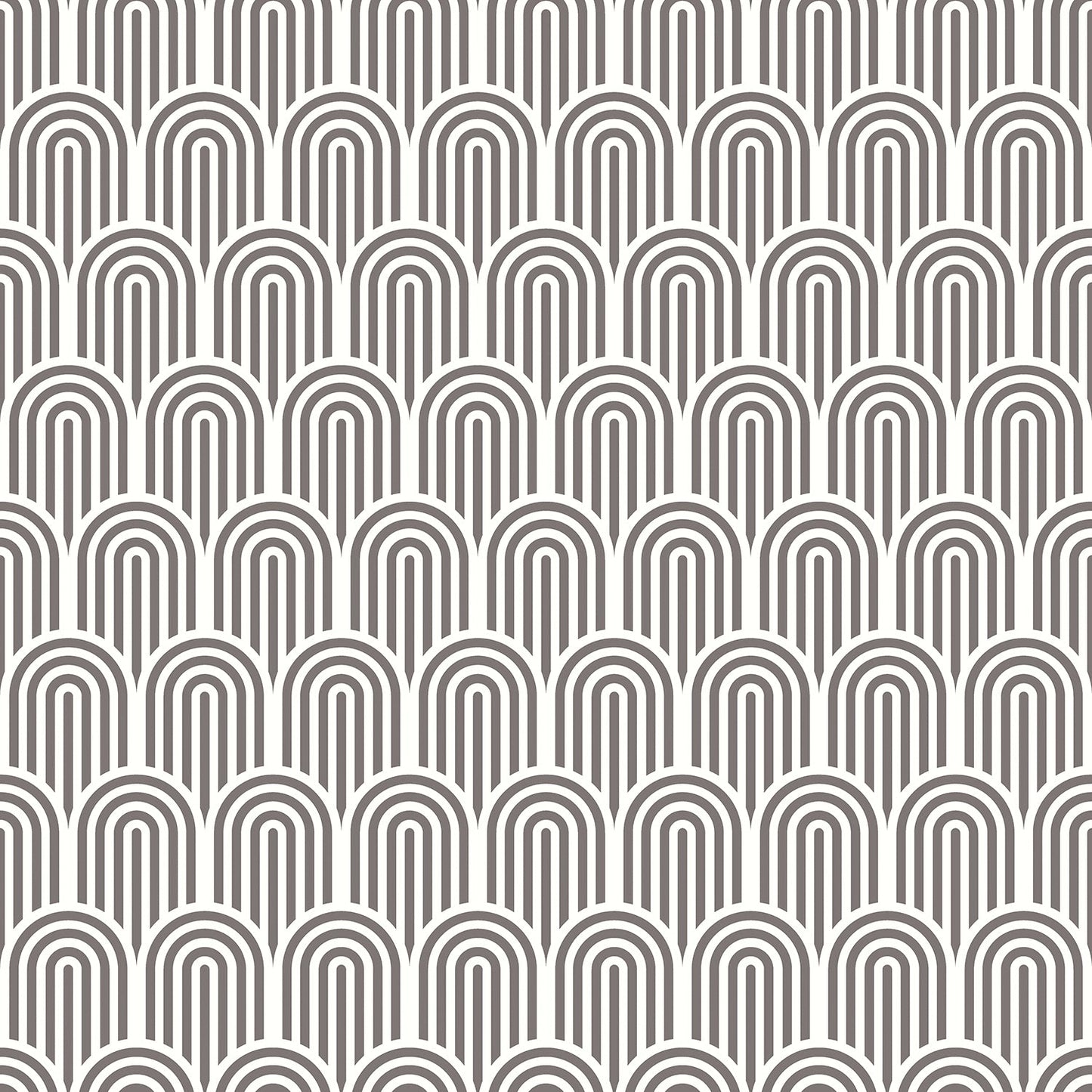 Retro Arch Wallpaper - Black