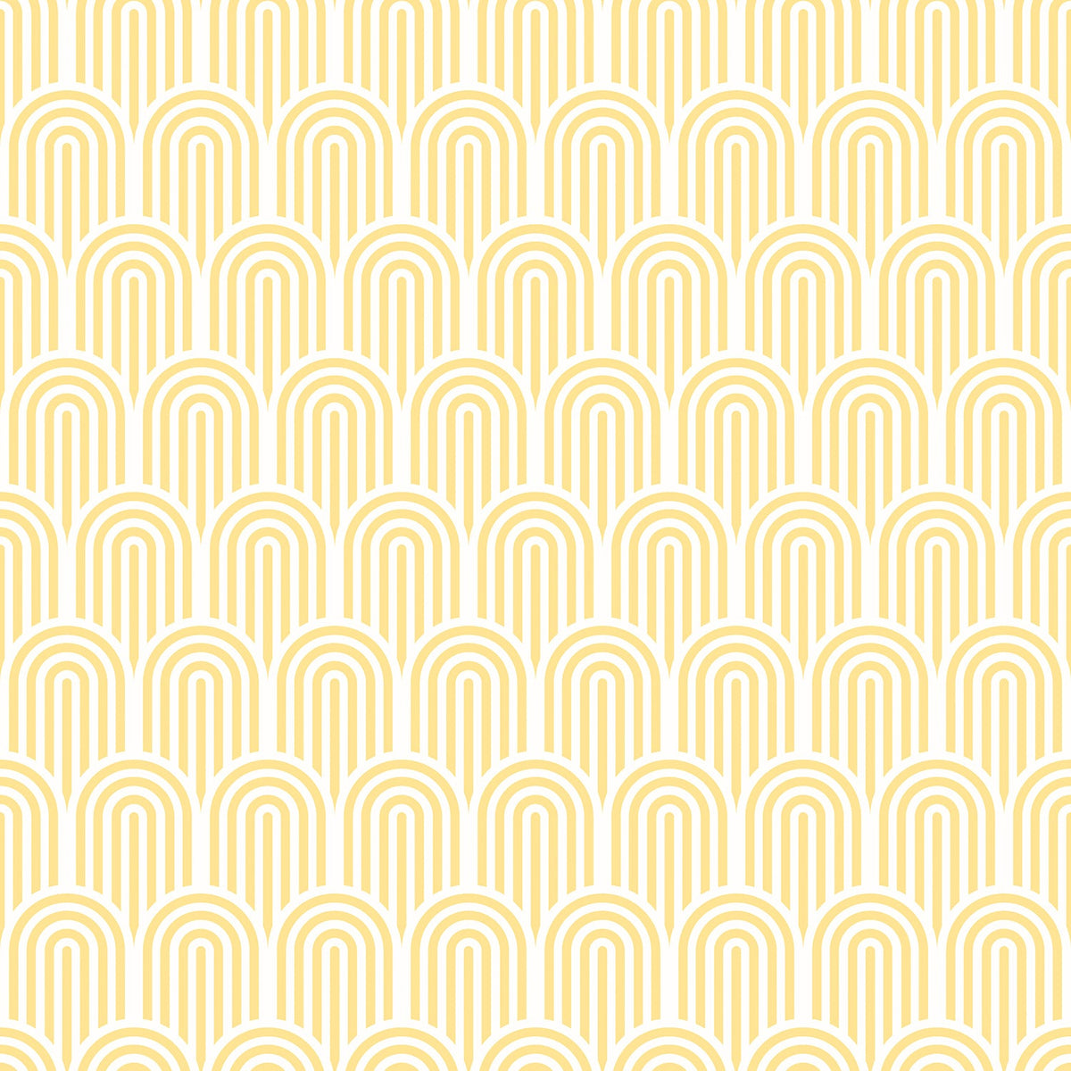 Sample - Retro Arch Wallpaper - Yellow