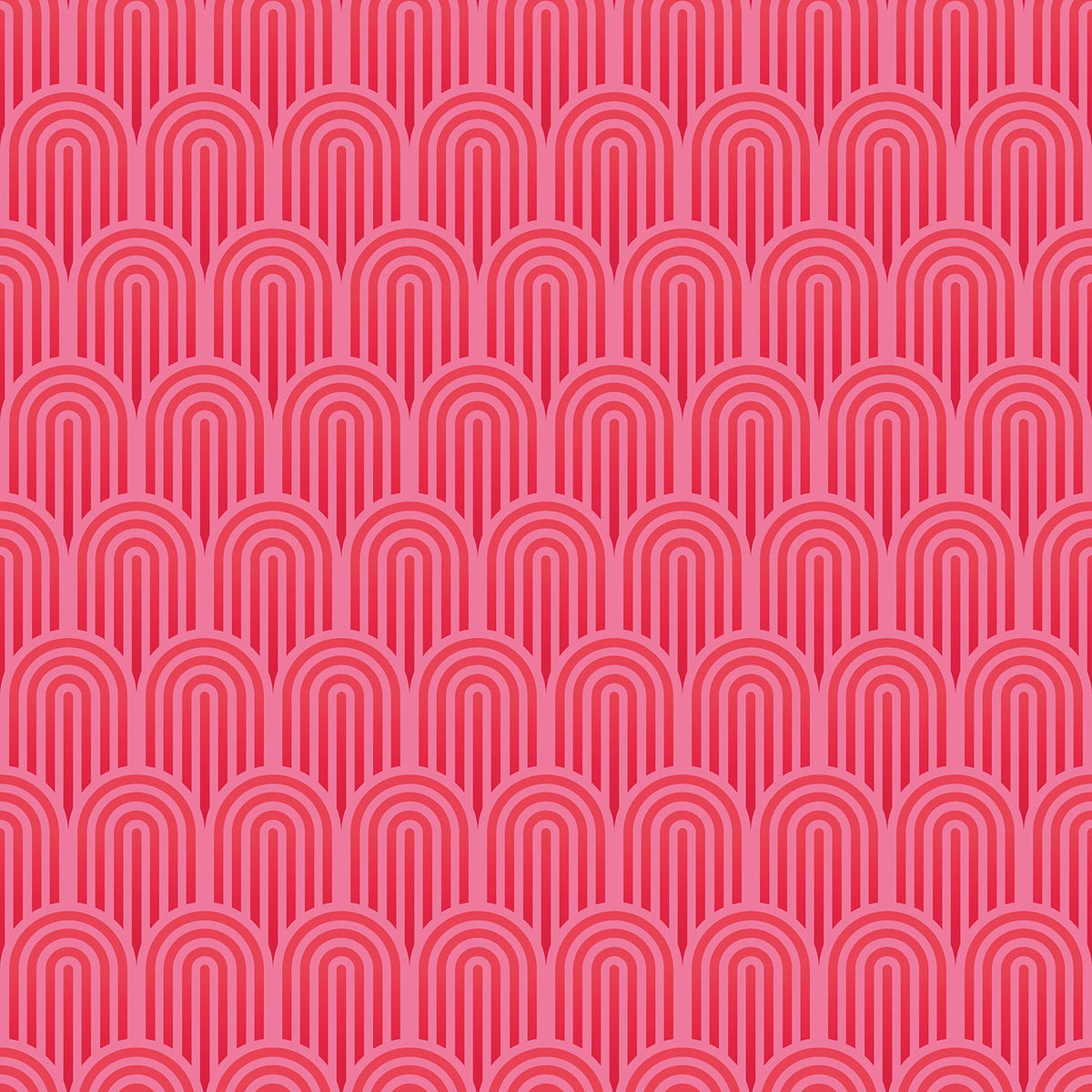 Sample - Retro Arch Wallpaper - Bright Pink