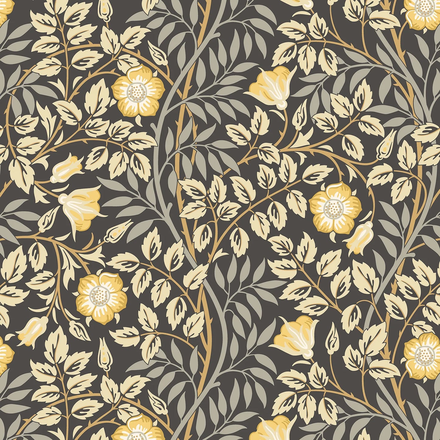 Rosehip Trail Wallpaper - Ohpopsi - Chalkboard