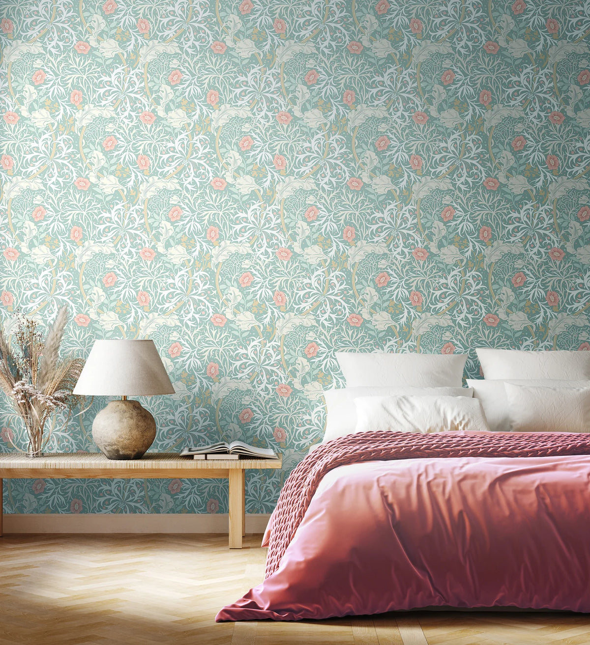 Seaweed Garden Wallpaper - Ohpopsi - Seafoam