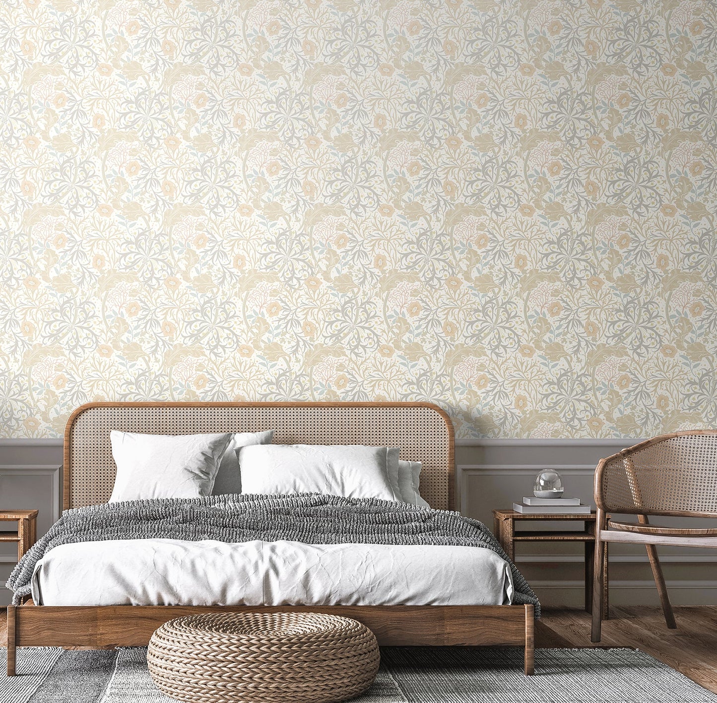 Seaweed Garden Wallpaper - Ohpopsi - Linen