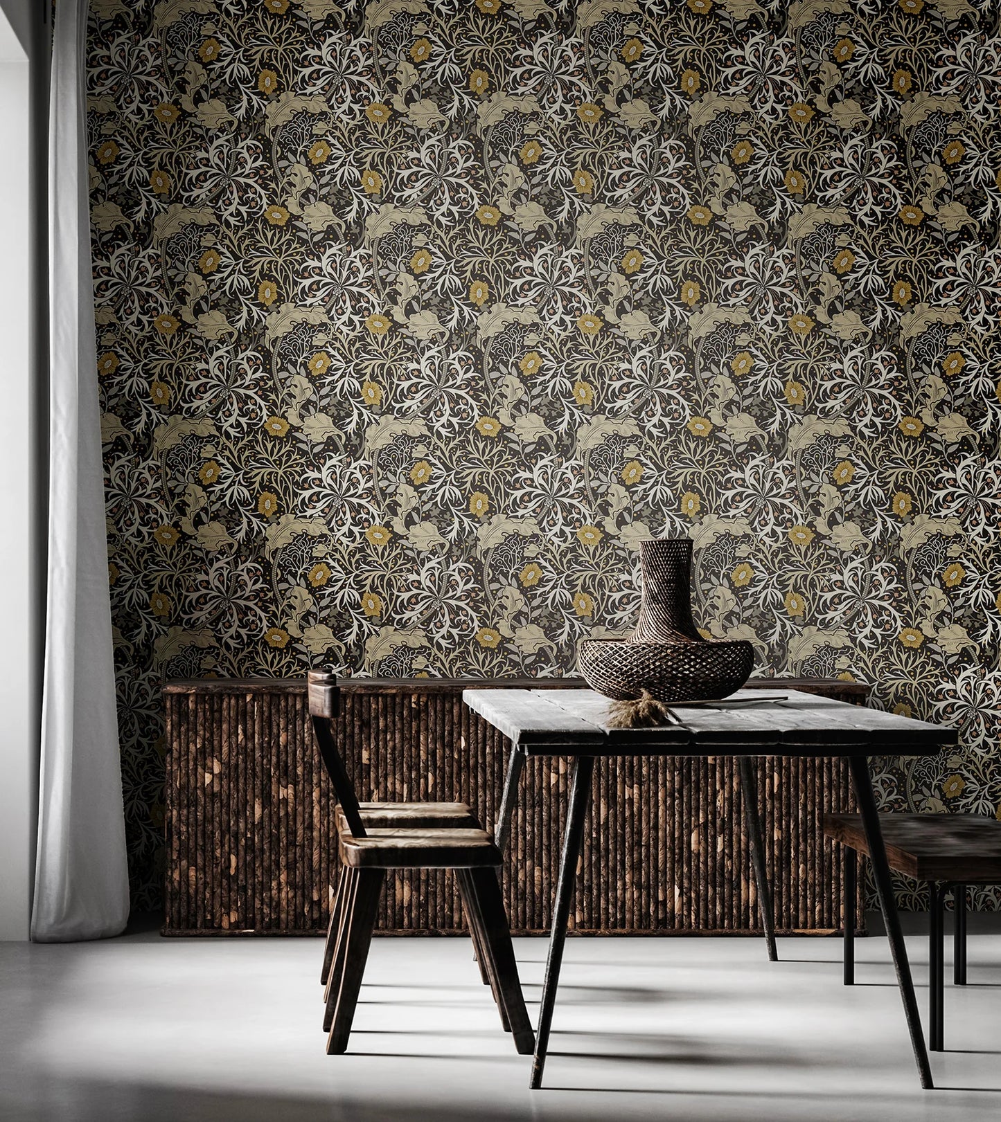 Seaweed Garden Wallpaper - Ohpopsi - Slate