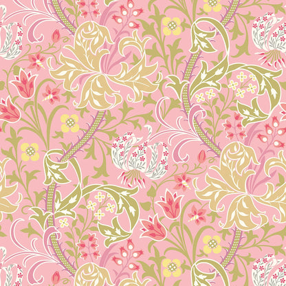 Lily Ogee Wallpaper - Ohpopsi - Rose Pink