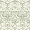 Forest Rabbit Wallpaper - Sage Green