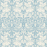 Forest Rabbit Wallpaper - Blue