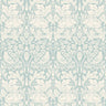 Forest Rabbit Wallpaper - Duck Egg Blue