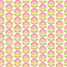 Retro Flower - Blooms Wallpaper - Rose & Apple