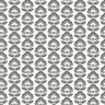 Retro Flower - Blooms Wallpaper - Charcoal
