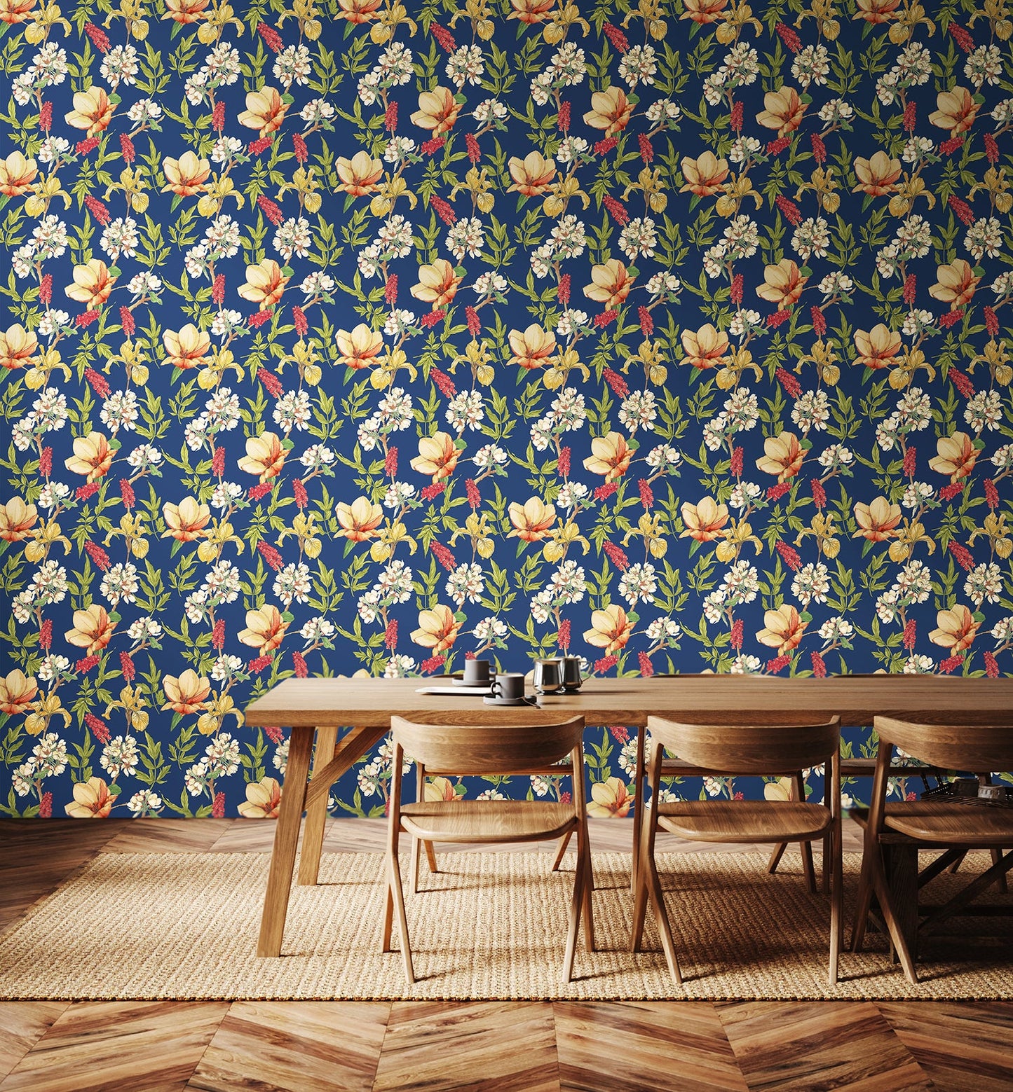 Orchid Bloom Wallpaper - Ginger & Ink