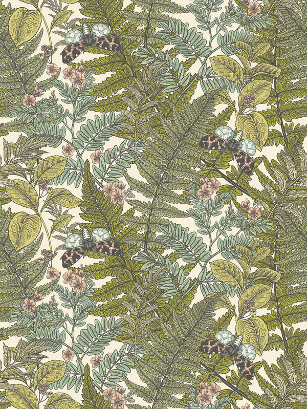 Sample - Wild Ferns Wallpaper - Jupiter