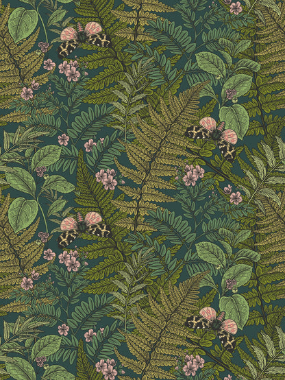 Wild Ferns Wallpaper - Forest Mix