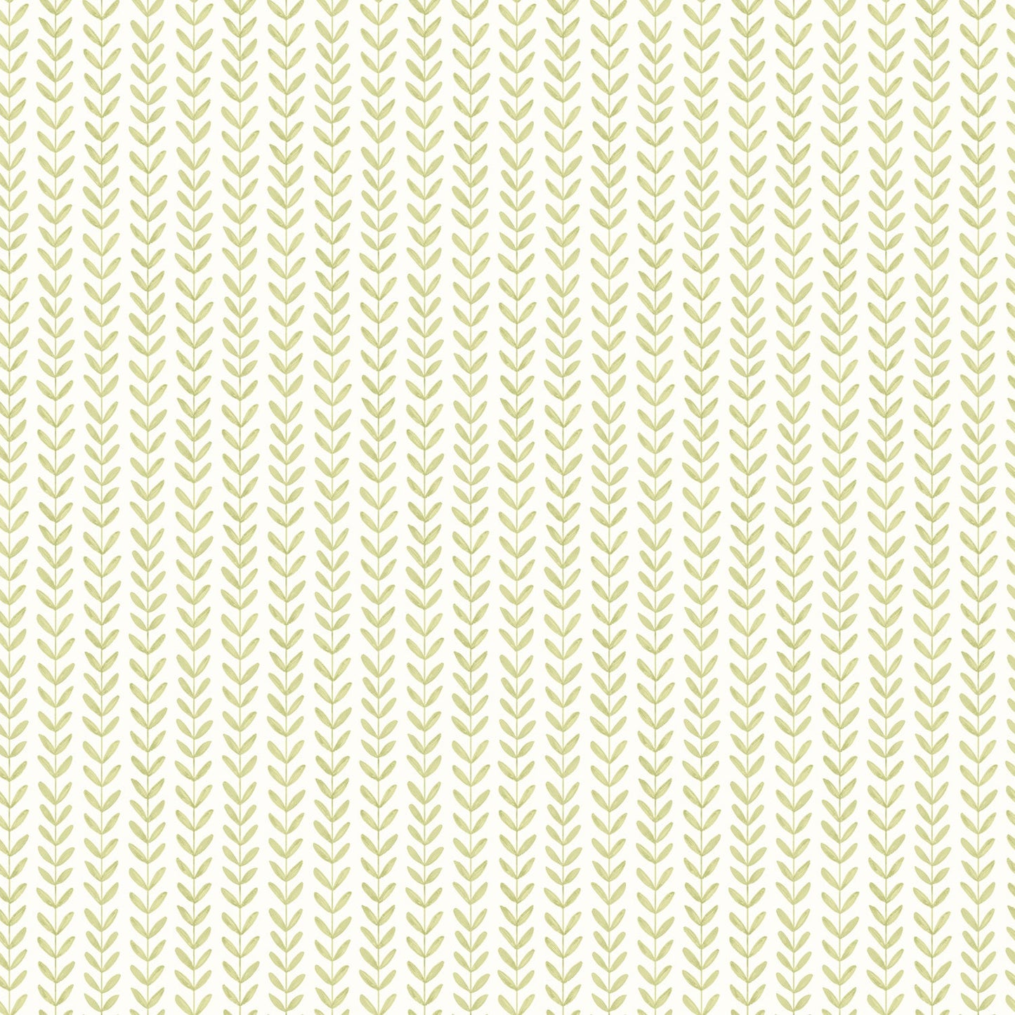 Ditsy Leaf Stripe Wallpaper - Apple