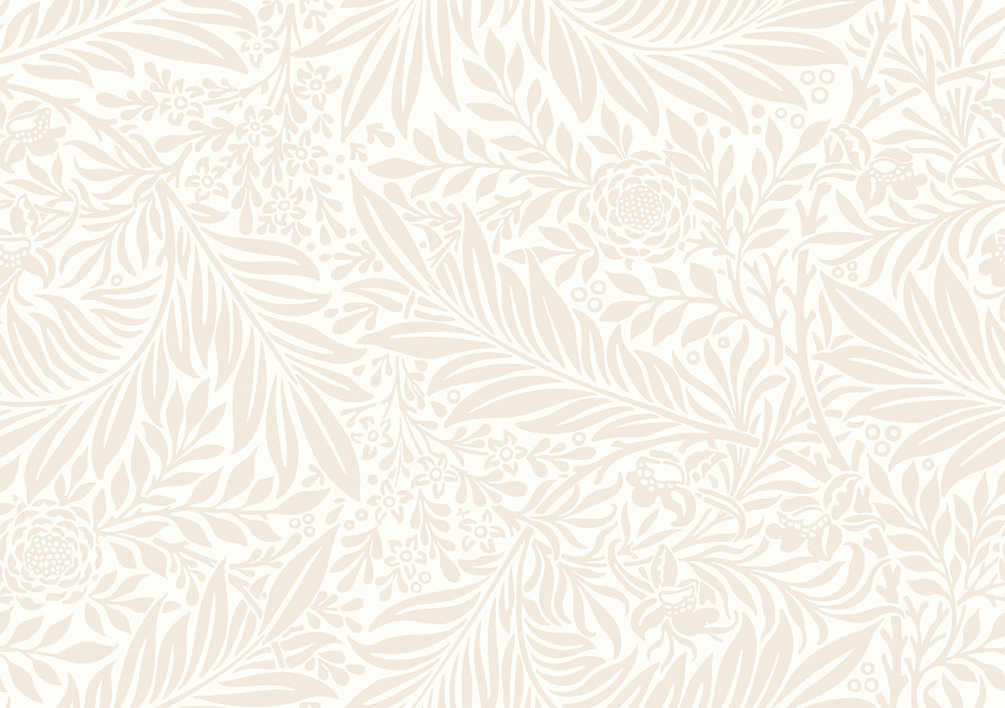 Leaf Vine Wallpaper - Natural