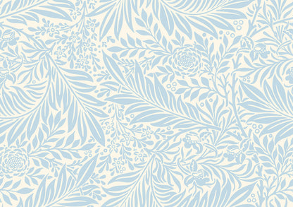 Leaf Vine Wallpaper - Wedgewood Blue