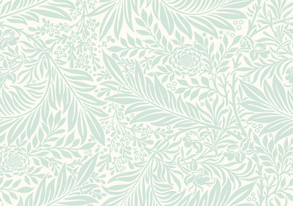 Leaf Vine Wallpaper - Seafoam