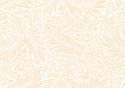 Leaf Vine Wallpaper - Butter