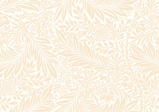 Leaf Vine Wallpaper - Butter