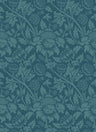 Damask Trail Wallpaper - Rich Teal