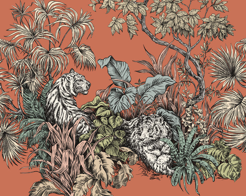 Roar Jungle - Hybrid Mural - Spice