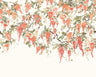 Trailing Wisteria - Hybrid Mural - Peach