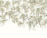 Trailing Wisteria - Hybrid Mural  - Linen