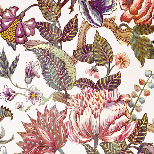 Fleurs de rêve - Custom Sized Mural Wallpaper (per m2)