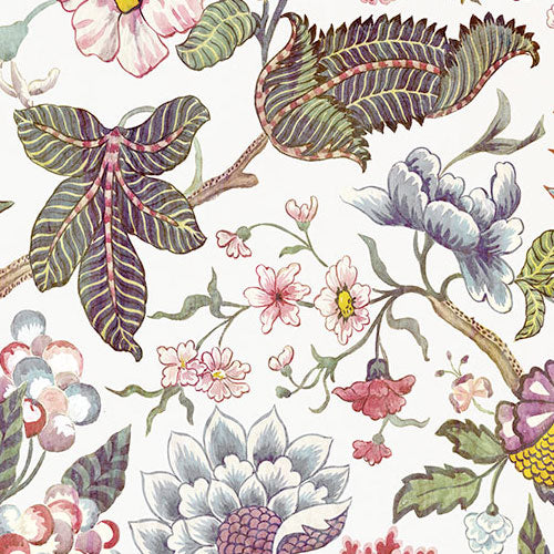 Fleurs de rêve - Custom Sized Mural Wallpaper (per m2)