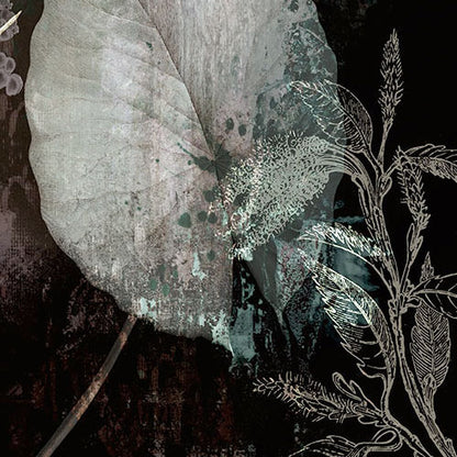 Night Flowers - Custom Sized Mural Wallpaper (per m2)