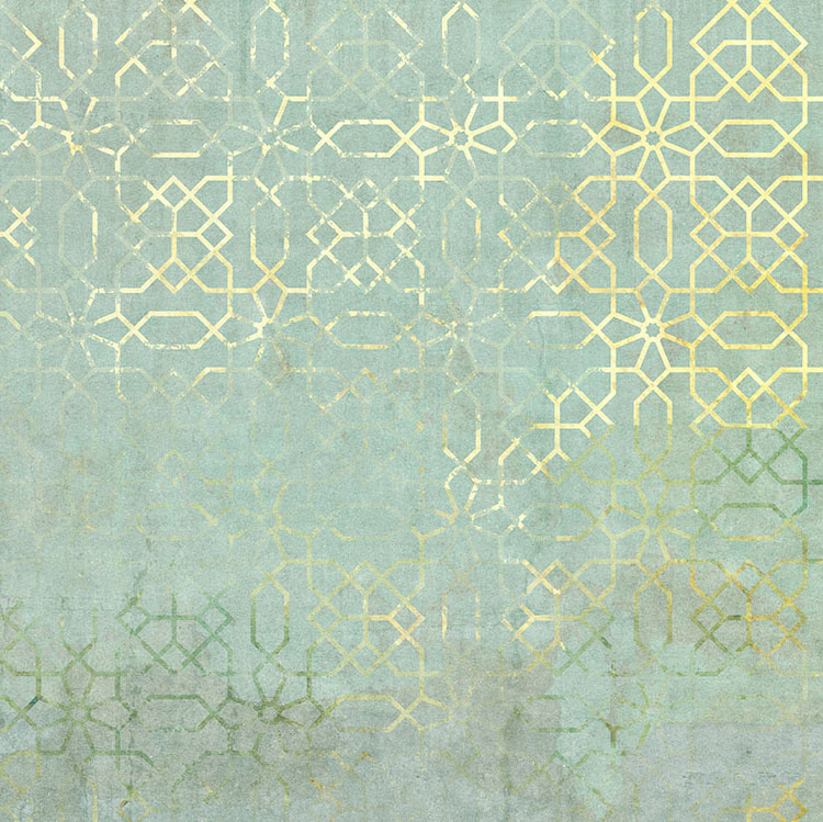 Oriental Finery - Custom Sized Mural Wallpaper (per m2)
