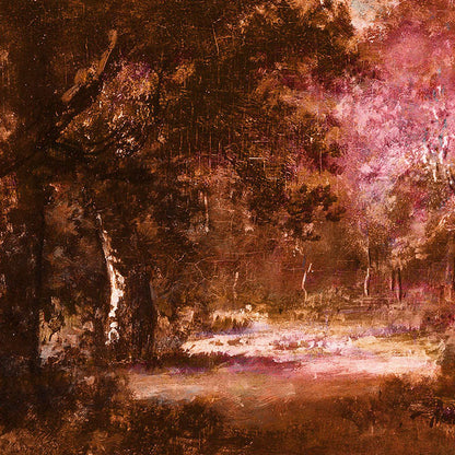 Autumna Rosso - Custom Sized Mural Wallpaper (per m2)