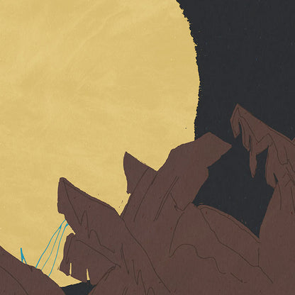Supermoon - Custom Sized Mural Wallpaper (per m2)