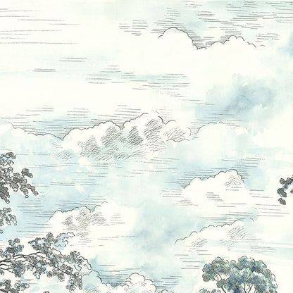 Highland Trees - Custom Sized Mural Wallpaper (per m2)