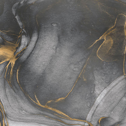 Ink Gold Flow - Custom Sized Mural Wallpaper (per m2)