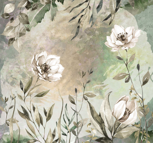 Petite Brise - Custom Sized Mural Wallpaper (per m2)